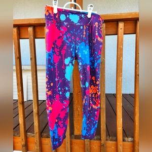 Constantly Varied Gear Paint Splatter Capri